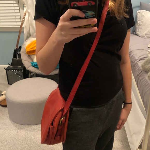 CORAL J CREW CROSSBODY BAG - Picture 4 of 4